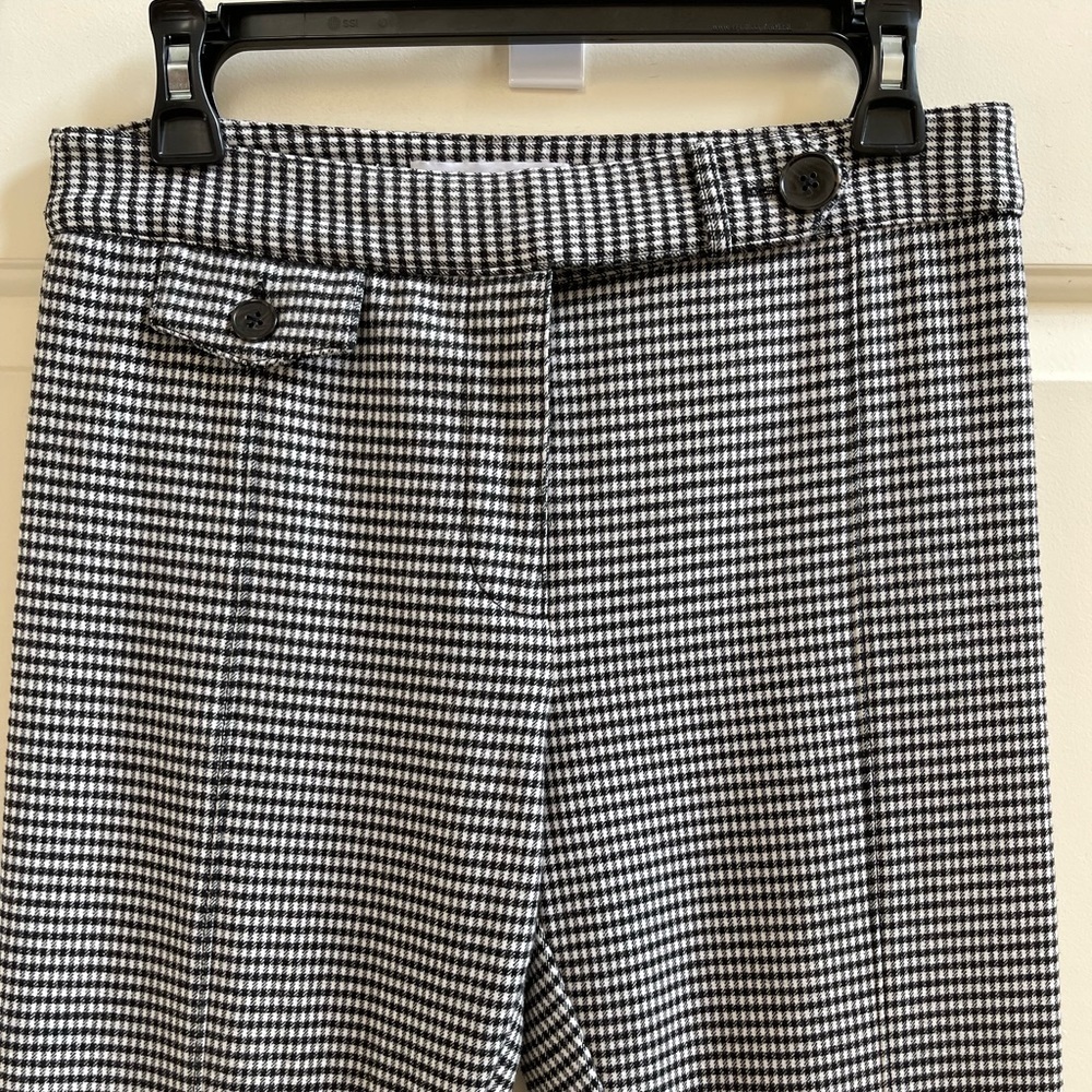 DEREK LAM 10 CROSBY Flare Leg Crop Trousers - Picture 3 of 8